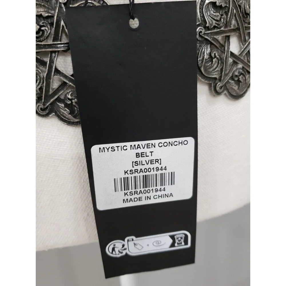 NEW Killstar Gothic Pentagram Chain Belt Occult Witchy Grunge Punk Emo Festival
